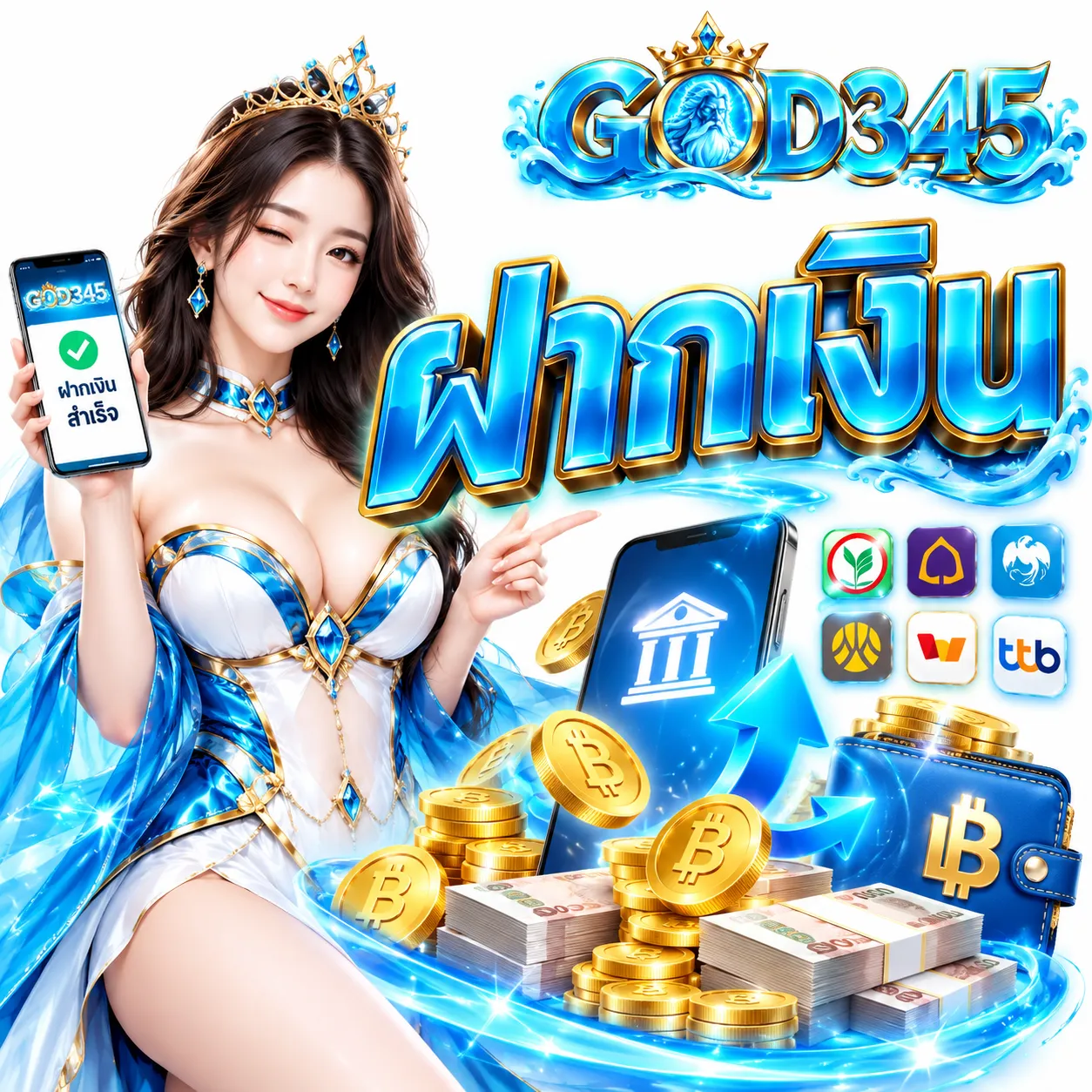GOD345 - ฝากเงิน